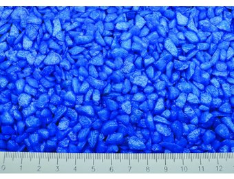 aquariumgrind neon blauw 1 kg
