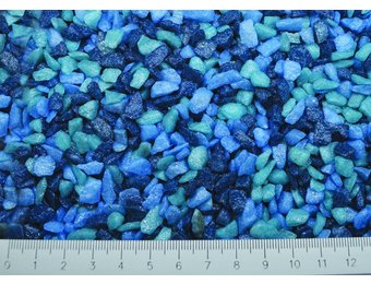 aquarium grind mix blauw 1 kg