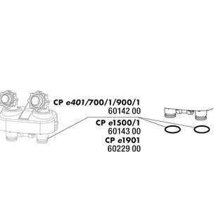CP e1901-2 O-ring Dichting aansluitblok