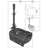 Combi Clear Vijverfilter met UVC Energiezuinig en Verstelbare Fontein
