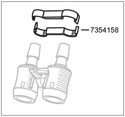 Eheim Slangklem Voor Prof. 3 2080/2180 Externe Filter