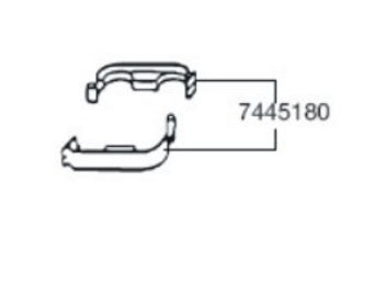 SLANGHOUDER COMPLEET VOOR 2222/24-2322/24-2422/2424