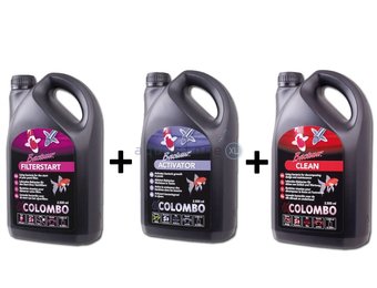 1x 500ml clean + 1x 500ml start +1x 500ml activator