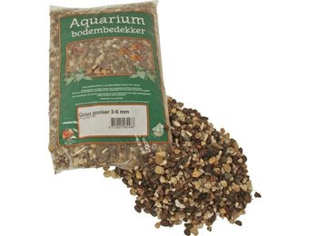 Aquarium Grind Donker 3-6mm 2,5KG