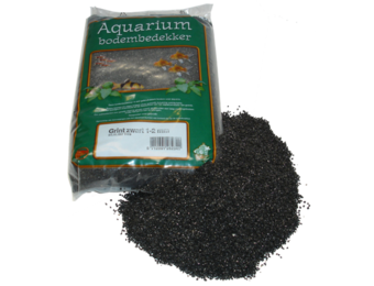 Aquarium Grind Zwart 1-2mm 2,5KG