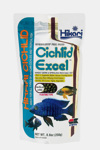Cichlid Excel Floating Medium 250g