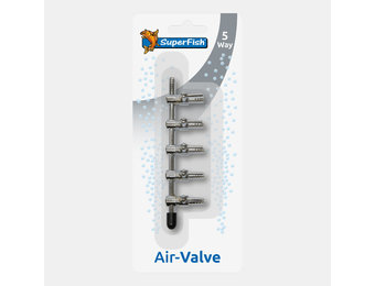 RVS luchtkraan 5 weg