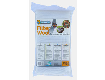 Witte filterwatten 250g