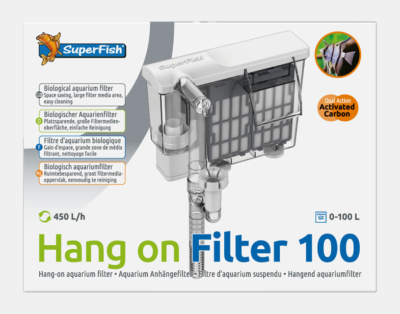 Uitstralen kassa Incubus Superfish Hang on Filter 100 - AquastoreXL