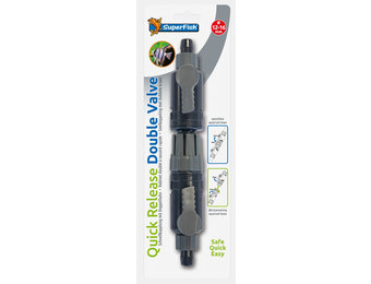 Dubbelkraan Snelkoppeling 12-16mm