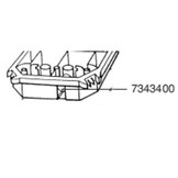 Sluitdop Motordeel voor 2226/2328/2227/2329/2426