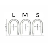 Glazen U­-Verbinding 15mm