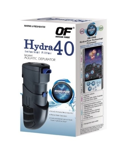 Hydra 40 binnenfilter 200-500 liter