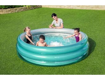 Kinderbad Rond big metallic 201cm