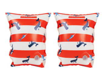 Zwembandjes 2-6 jaar Walvis gestreept