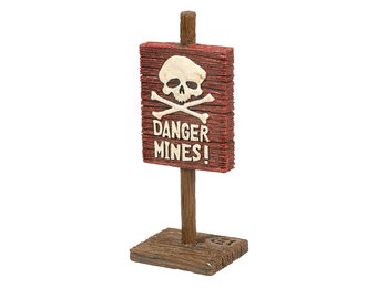 Waarschuwingsbord - Danger Mines