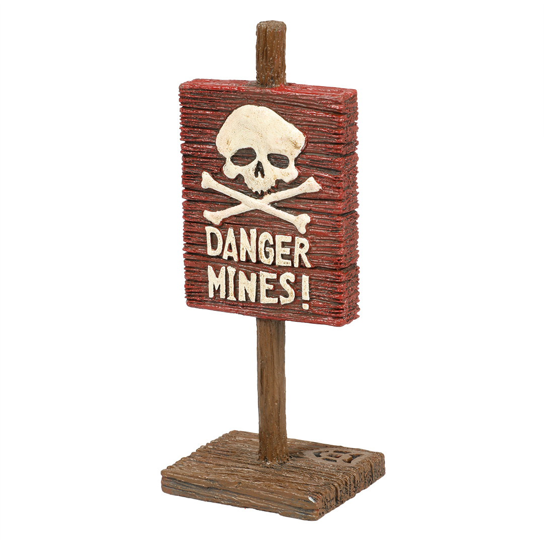 Waarschuwingsbord - Danger Mines
