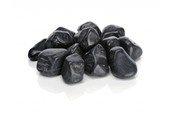 Feng shui marble pebble black