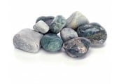 Feng shui marble pebble green