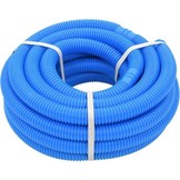 Zwembadslang 38 mm blauw 3 meter