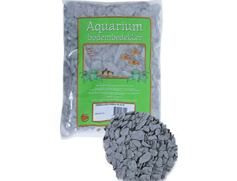 Aquarium Grind Luxe Pebble Black 4KG