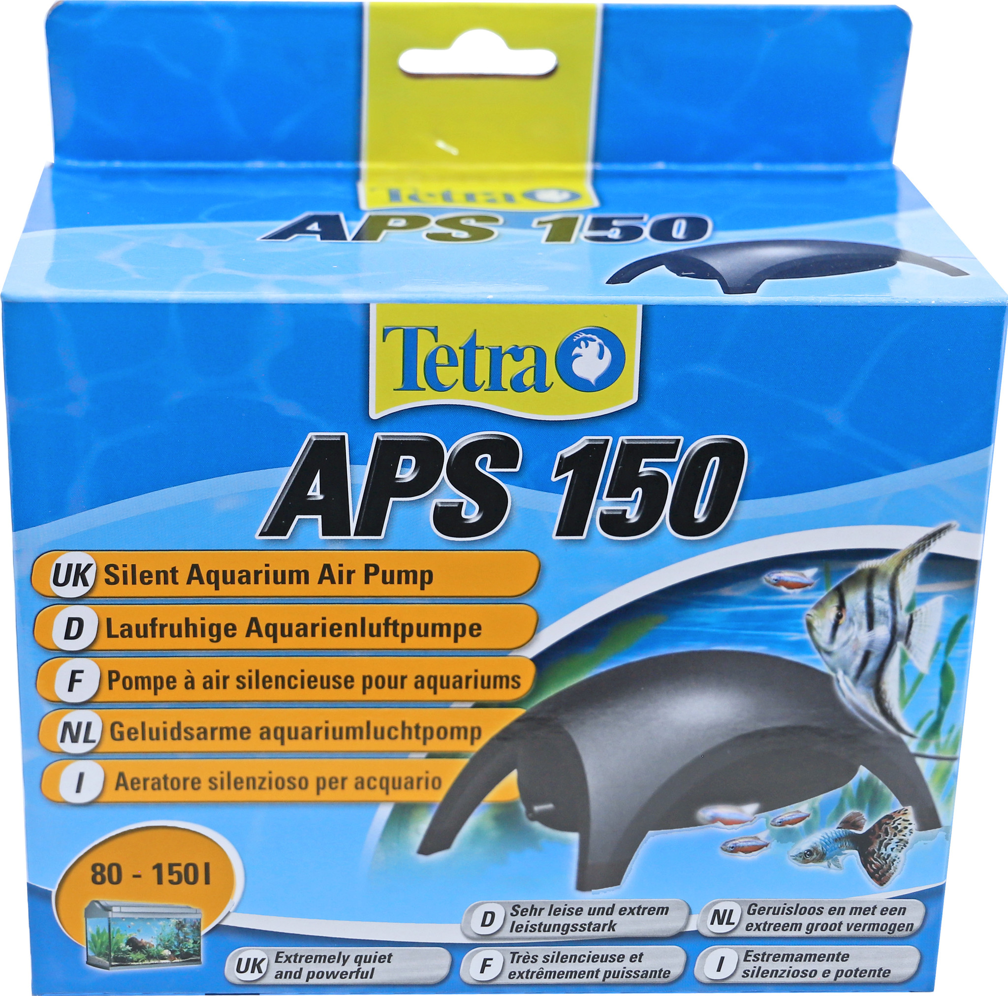 aanpassen zin weduwnaar Tetra Luchtpomp APS 150 Grijs | Stille luchtpomp - AquastoreXL