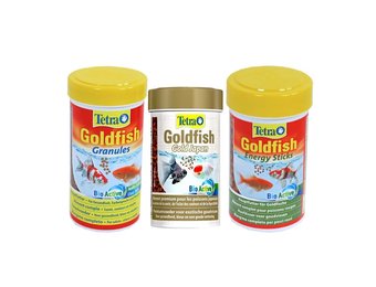 ≥ Tetra goldfish menu, goudvissen voer, 4-1, energysticks, vis —  Dierenvoeding — Marktplaats