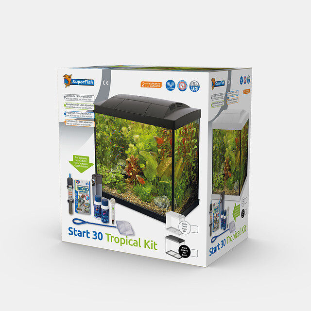 Onaangenaam Onderscheiden Zeg opzij Superfish Start 30 Tropical Kit Zwart Compleet - AquastoreXL
