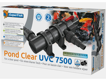 Pond clear UVC 7500 9W