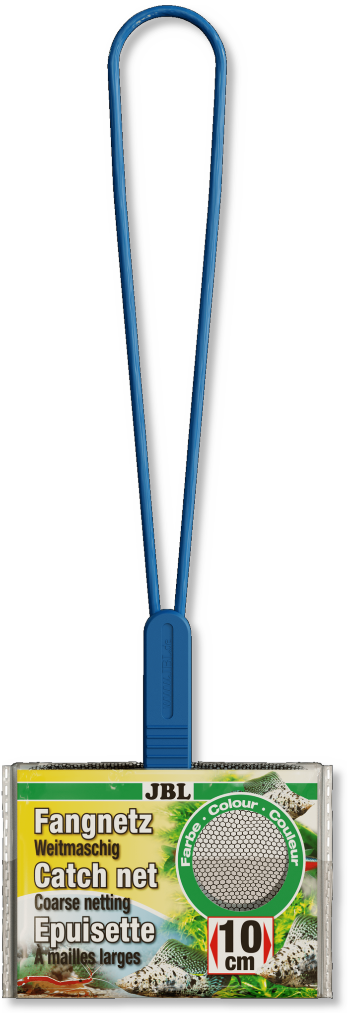 Visschepnet Premium Zwart/Grof 10cm
