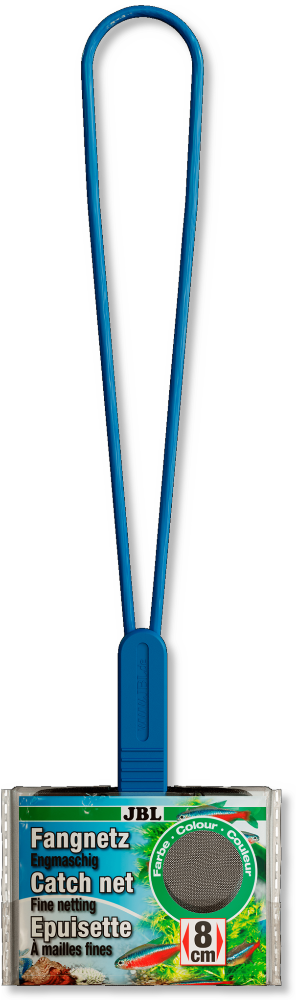 Visschepnet Premium Zwart/Fijn 8cm
