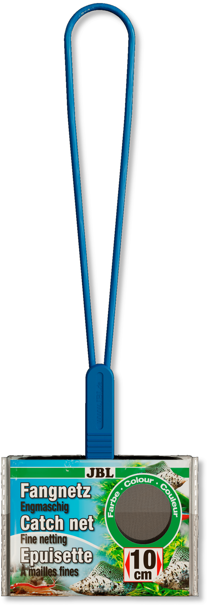 Visschepnet Premium Zwart/Fijn 10cm