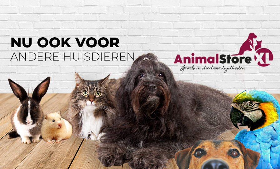 Nu ook voor andere huisdieren: AnimalstoreXL