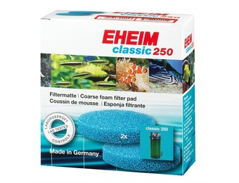 Filtermat Grof Blauw voor Classic 250