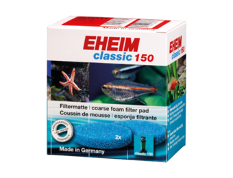 Filtermat Grof Blauw voor Classic 150