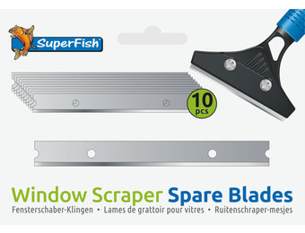 Window Scraper Mesjes 10 stuks