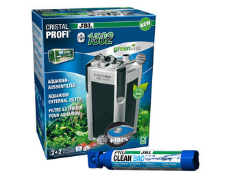 CristalProfi e1502 Greenline + JBL ProClean Bac