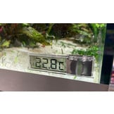 Digitale Plakthermometer Zilver