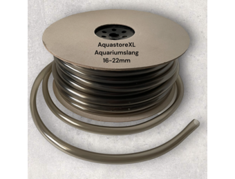 Antraciet Aquariumslang 16-22mm per meter