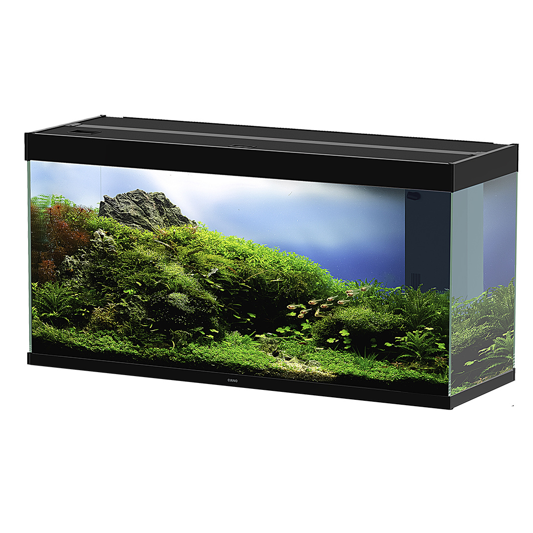 Aquarium emotions nature pro 120 zwart