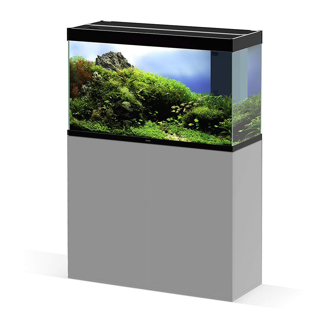 Aquarium emotions nature pro 120 zwart