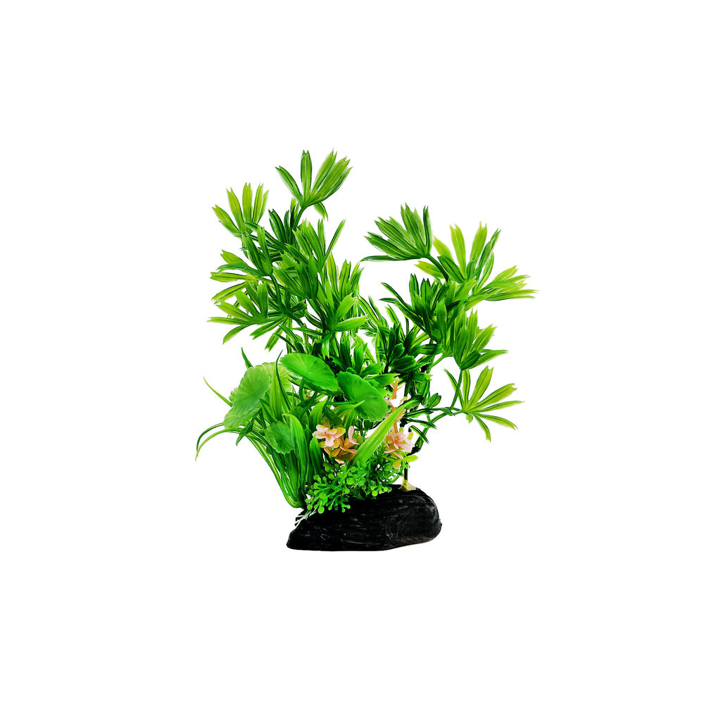 QUOZUO Aquariumplanten, 20 stuks aquariumdecoratie, groene planten, kunstmatige aquariumdecoraties, plant, aquariumaccessoires voor huishouden en kantoor, aquariumsimulatie, klein tot groot