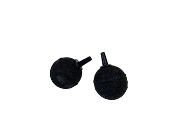 Luchtsteen Bal Ø 30 MM 2 ST. Zwart Blister