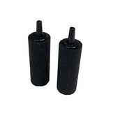 Luchtsteen Cilinder 18X50 MM 2 ST. Zwart Blister