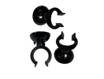 Clipzuiger 4-6 MM 3 ST. Zwart