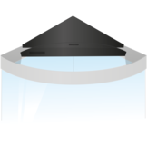 Kleppenset Zwart voor Trigon 190