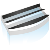 Kleppenset Zwart voor Vision 450