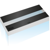 Kleppenset II Zwart 150x50cm voor Rio 400/450