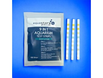 Aquarium en Vijver 9-in-1 teststrips 100 stuks