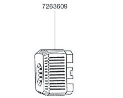 Aanzuigzeef voor 1046/3146